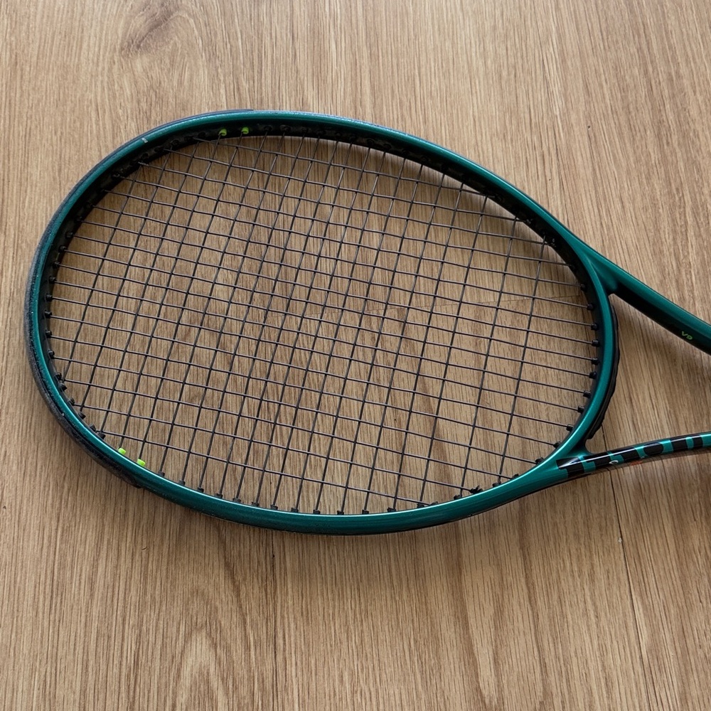 Wilson Men's Wilson BLADE Tennis Racket 4 41/2V9 Unisex leather grip excellent - Picture 13 of 16